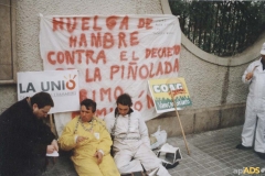 Huelga de  hambre 2001