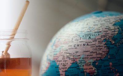 La miel china de baja calidad