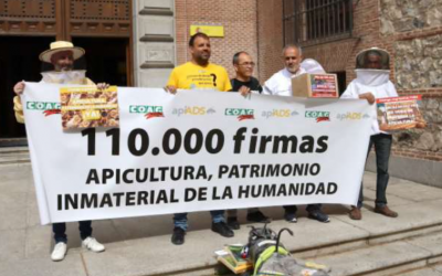 110.000 firmas para que la apicultura sea declarada Patrimonio de la Humanidad